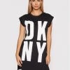 Καλύτερη πώληση ⌛ DKNY Γυναίκες T-shirts T-Shirt P1RHRB2M Μαύρο Regular Fit ⌛