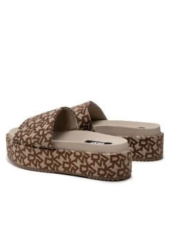 Το φθηνότερο 😀 DKNY Γυναίκες Παντόφλες Platform Slide K4161794 Καφέ 😍 -Ενδυματολογικός Παράδεισος Κατάστημα unnamed file 2213