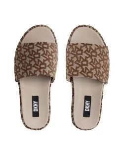 Το φθηνότερο 😀 DKNY Γυναίκες Παντόφλες Platform Slide K4161794 Καφέ 😍 -Ενδυματολογικός Παράδεισος Κατάστημα unnamed file 2216