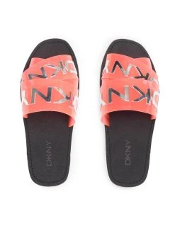 Νέος ⌛ DKNY Γυναίκες Παντόφλες Idalie Logo- Flat S K4121794 Ροζ 🎁 -Ενδυματολογικός Παράδεισος Κατάστημα unnamed file 2222