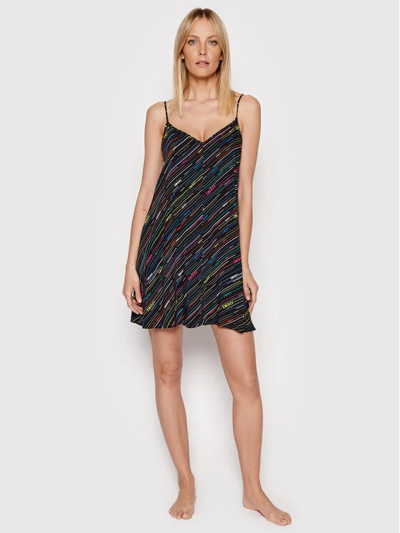 Best Pirce 🥰 DKNY Γυναίκες Νυχτικά & Μεσοφόρια Νυχτικό YI2022529 Μαύρο Regular Fit 💯 4 Best Pirce 🥰 DKNY Γυναίκες Νυχτικά & Μεσοφόρια Νυχτικό YI2022529 Μαύρο Regular Fit 💯 - Image 2