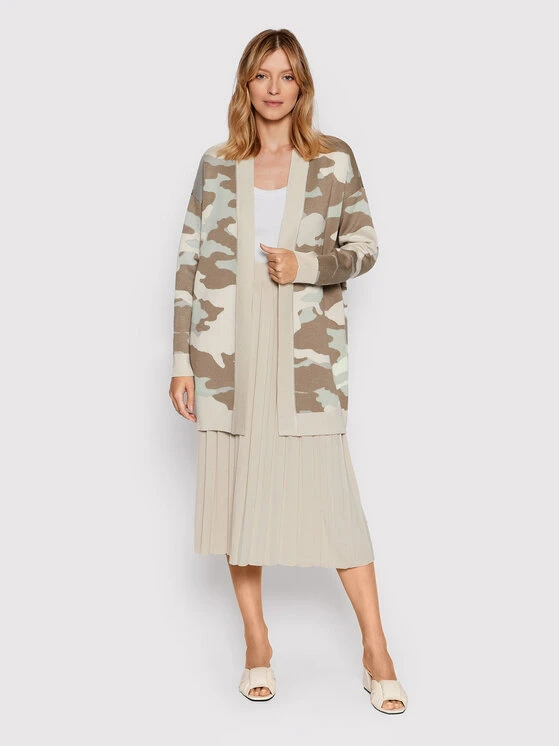 Best Pirce 💯 DKNY Γυναίκες Ζακέτες Ζακέτα P1KXH435 Μπεζ Regular Fit 😉 4 Best Pirce 💯 DKNY Γυναίκες Ζακέτες Ζακέτα P1KXH435 Μπεζ Regular Fit 😉 - Image 2