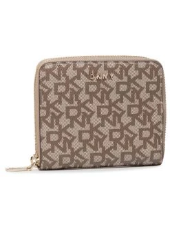 Καλύτερη πώληση ❤️ DKNY Γυναίκες Πορτοφόλια Μεγάλο Πορτοφόλι Γυναικείο Bryant Sm Zip Aroun R831J656 Μπεζ 🎁
