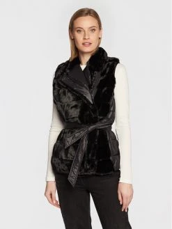 Αγορά ❤️ DKNY Γυναίκες Γιλέκα Γιλέκο P2MT6K05 Μαύρο Regular Fit 💯