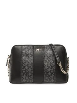 Νέος 💯 DKNY Γυναίκες Τσάντες Χιαστί Τσάντα Bryant Dome Crossbody R23E4655 Μαύρο 👏