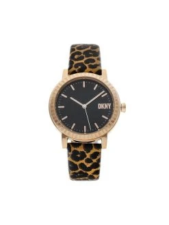 Το φθηνότερο 🔥 DKNY Γυναίκες Αναλογικά Ρολόι Soho NY6637 Καφέ 🎉