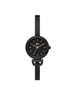 Νέος ⭐ DKNY Γυναίκες Ψηφιακά Ρολόι Uptown NY6634 Μαύρο ✔️