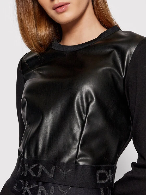 ΧΟΝΔΡΙΚΟ ΕΜΠΟΡΙΟ ✨ DKNY Γυναίκες Μπλούζες Χωρίς Φερμουάρ Μπλούζα P1JA0KBU Μαύρο Regular Fit ⌛ 6 ΧΟΝΔΡΙΚΟ ΕΜΠΟΡΙΟ ✨ DKNY Γυναίκες Μπλούζες Χωρίς Φερμουάρ Μπλούζα P1JA0KBU Μαύρο Regular Fit ⌛ - Image 4