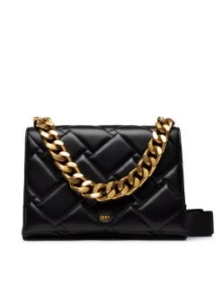 Το φθηνότερο 🤩 DKNY Γυναίκες Τσάντες με Χερούλι Τσάντα Willow Chain Cbody R23EBU18 Μαύρο ✨