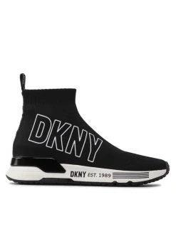 Προϋπολογισμός ❤️ DKNY Γυναίκες Αθλητικά Nona-Sock K2241852 Μαύρο ✨