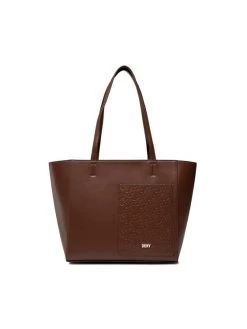 Κουπόνι ⭐ DKNY Γυναίκες Τσάντες Shoppers Τσάντα Vida Tote R22AKT05 Καφέ 👏