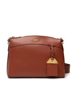 Η καλύτερη συμφωνία ⭐ DKNY Γυναίκες Τσάντες Χιαστί Τσάντα Marykate Crossbody R22ERS79 Καφέ ❤️