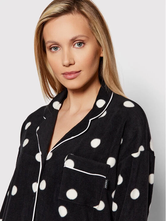 Εκπτωση 😍 DKNY Γυναίκες Πιτζάμες Σετ Πιτζάμα YI2822497F Μαύρο ⭐ 8 Εκπτωση 😍 DKNY Γυναίκες Πιτζάμες Σετ Πιτζάμα YI2822497F Μαύρο ⭐ - Image 6