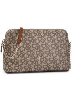 Το φθηνότερο 👍 DKNY Γυναίκες Τσάντες Mini Τσάντα Bryant Dome Cbody R83EJ655 Καφέ 😉