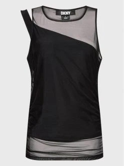 ΧΟΝΔΡΙΚΟ ΕΜΠΟΡΙΟ ⌛ DKNY Γυναίκες Μπλουζάκια Μπλουζάκι P2FH7N65 Μαύρο Regular Fit 👍 -Ενδυματολογικός Παράδεισος Κατάστημα unnamed file 26