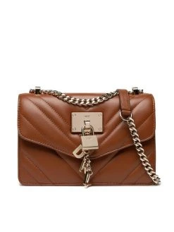 Flash Sale ❤️ DKNY Γυναίκες Τσάντες Χιαστί Τσάντα Elissa Sm Shoulder B R223BC81 Καφέ ✔️