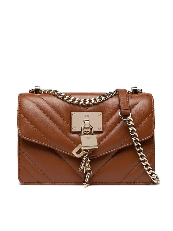 Flash Sale ❤️ DKNY Γυναίκες Τσάντες Χιαστί Τσάντα Elissa Sm Shoulder B R223BC81 Καφέ ✔️ 3 Flash Sale ❤️ DKNY Γυναίκες Τσάντες Χιαστί Τσάντα Elissa Sm Shoulder B R223BC81 Καφέ ✔️