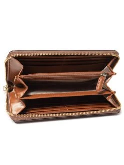 Ολοκαίνουργιο 🔔 DKNY Γυναίκες Πορτοφόλια Μεγάλο Πορτοφόλι Γυναικείο Bryant New Zip Around R831J658 Καφέ ❤️ -Ενδυματολογικός Παράδεισος Κατάστημα unnamed file 264