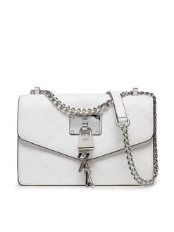 Best Pirce 👏 DKNY Γυναίκες Τσάντες Βραδινές Τσάντα Elissa Sm Shoulder B R223UC81 Λευκό ⭐