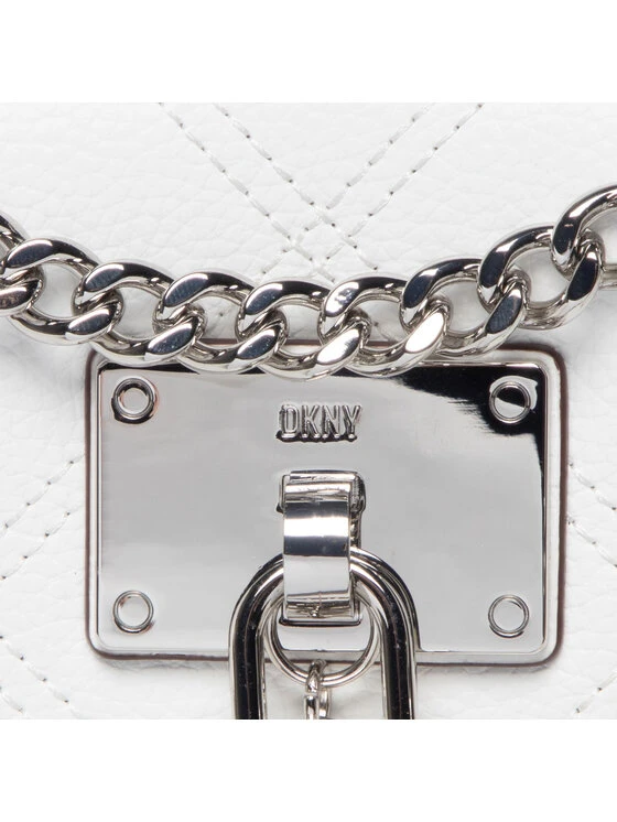 Best Pirce 👏 DKNY Γυναίκες Τσάντες Βραδινές Τσάντα Elissa Sm Shoulder B R223UC81 Λευκό ⭐ 4 Best Pirce 👏 DKNY Γυναίκες Τσάντες Βραδινές Τσάντα Elissa Sm Shoulder B R223UC81 Λευκό ⭐ - Image 2