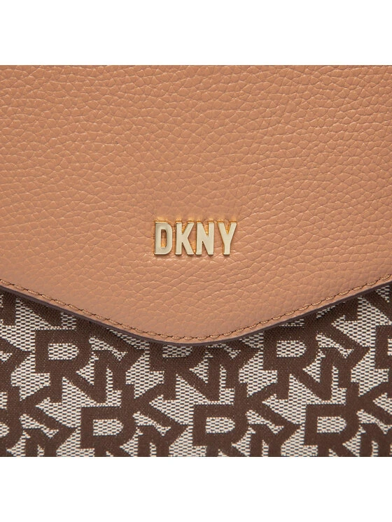 Best Pirce 😀 DKNY Γυναίκες Τσάντες Βραδινές Τσάντα Frankie Shoulder Bag R223FS55 Καφέ ⭐ 4 Best Pirce 😀 DKNY Γυναίκες Τσάντες Βραδινές Τσάντα Frankie Shoulder Bag R223FS55 Καφέ ⭐ - Image 2