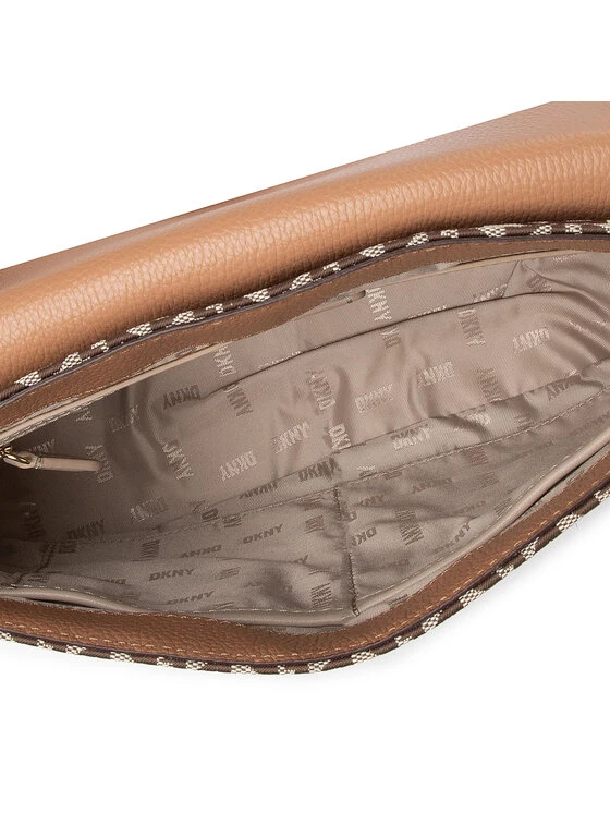 Best Pirce 😀 DKNY Γυναίκες Τσάντες Βραδινές Τσάντα Frankie Shoulder Bag R223FS55 Καφέ ⭐ 7 Best Pirce 😀 DKNY Γυναίκες Τσάντες Βραδινές Τσάντα Frankie Shoulder Bag R223FS55 Καφέ ⭐ - Image 5