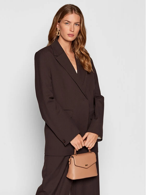 Best Pirce ⭐ DKNY Γυναίκες Τσάντες με Χερούλι Τσάντα Frankie Th Crossbody R22EAS56 Καφέ 😀 8 Best Pirce ⭐ DKNY Γυναίκες Τσάντες με Χερούλι Τσάντα Frankie Th Crossbody R22EAS56 Καφέ 😀 - Image 6