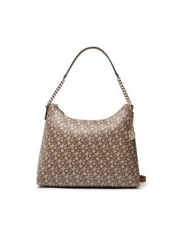 Νέος ⌛ DKNY Γυναίκες Τσάντες με Χερούλι Τσάντα Bryant Conv Hobo R21CJR74 Καφέ ✨