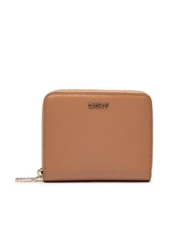 Best Pirce 👍 DKNY Γυναίκες Πορτοφόλια Μεγάλο Πορτοφόλι Γυναικείο Bryant-Sm Zip Around R8313656 Καφέ ⌛