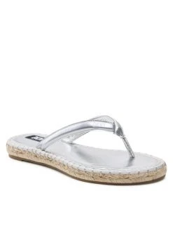 Καλύτερη πώληση 🔔 DKNY Γυναίκες Σαγιονάρες Εσπαντρίγιες Tabatha K1206139 Ασημί ❤️