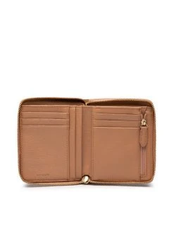 Best Pirce 👍 DKNY Γυναίκες Πορτοφόλια Μεγάλο Πορτοφόλι Γυναικείο Bryant-Sm Zip Around R8313656 Καφέ ⌛ -Ενδυματολογικός Παράδεισος Κατάστημα unnamed file 2821