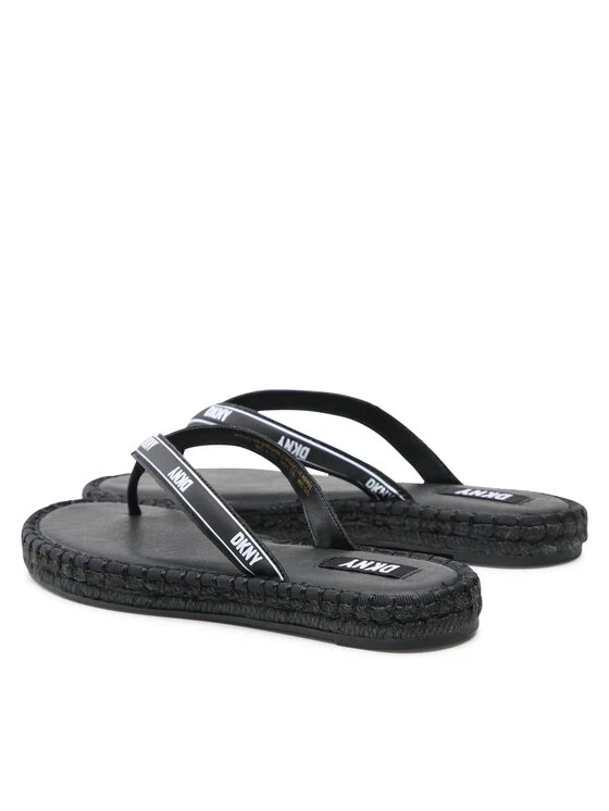 Ολοκαίνουργιο ⌛ DKNY Γυναίκες Σαγιονάρες Εσπαντρίγιες Tabatha K1240129 Μαύρο ⭐ 5 Ολοκαίνουργιο ⌛ DKNY Γυναίκες Σαγιονάρες Εσπαντρίγιες Tabatha K1240129 Μαύρο ⭐ - Image 3