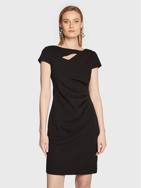 Νέος ❤️ DKNY Γυναίκες Καθημερινά Φορέματα Φόρεμα καθημερινό DD2H1240 Μαύρο Regular Fit 😍 3 Νέος ❤️ DKNY Γυναίκες Καθημερινά Φορέματα Φόρεμα καθημερινό DD2H1240 Μαύρο Regular Fit 😍