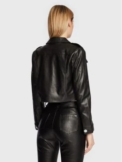 ΧΟΝΔΡΙΚΟ ΕΜΠΟΡΙΟ ⭐ DKNY Γυναίκες Δερμάτινα Μπουφάν Μπουφάν από απομίμηση δέρματος DD2G4315 Μαύρο Regular Fit 🤩 -Ενδυματολογικός Παράδεισος Κατάστημα unnamed file 2889