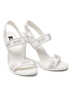 Best Pirce 😀 DKNY Γυναίκες Σανδάλια Balder K1260856 Λευκό 🤩 -Ενδυματολογικός Παράδεισος Κατάστημα unnamed file 2902
