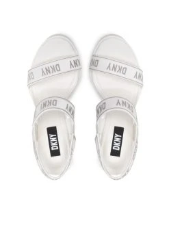 Best Pirce 😀 DKNY Γυναίκες Σανδάλια Balder K1260856 Λευκό 🤩 -Ενδυματολογικός Παράδεισος Κατάστημα unnamed file 2903