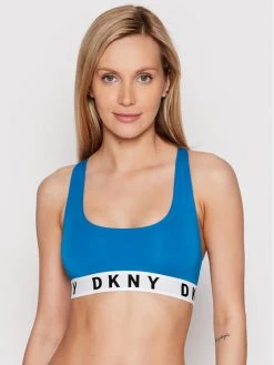 Αγορά ⭐ DKNY Γυναίκες Χωρίς Μπανέλα Σουτιέν τοπ DK4519 Μπλε 🧨