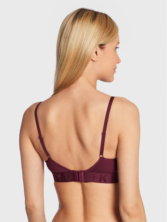 Νέος 🥰 DKNY Γυναίκες Χωρίς Μπανέλα Σουτιέν τοπ DK7476 Μπορντό 🔔 4 Νέος 🥰 DKNY Γυναίκες Χωρίς Μπανέλα Σουτιέν τοπ DK7476 Μπορντό 🔔 - Image 2