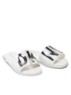 Κουπόνι 🧨 DKNY Γυναίκες Παντόφλες Waltz K1241662 Λευκό 😍 -Ενδυματολογικός Παράδεισος Κατάστημα unnamed file 3039