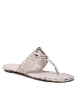 Τοπ 10 🎁 DKNY Γυναίκες Σαγιονάρες Halcott K1241482 Μπεζ ⭐