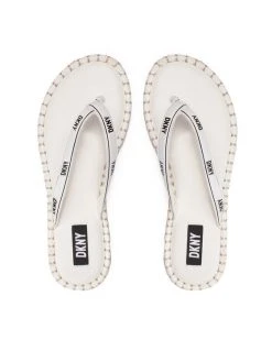 Τοπ 10 🌟 DKNY Γυναίκες Σαγιονάρες Εσπαντρίγιες Tabatha K1240129 Λευκό ❤️ -Ενδυματολογικός Παράδεισος Κατάστημα unnamed file 3063