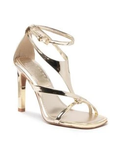 ΧΟΝΔΡΙΚΟ ΕΜΠΟΡΙΟ ⭐ DKNY Γυναίκες Σανδάλια Audrey K2212651 Καφέ ✔️