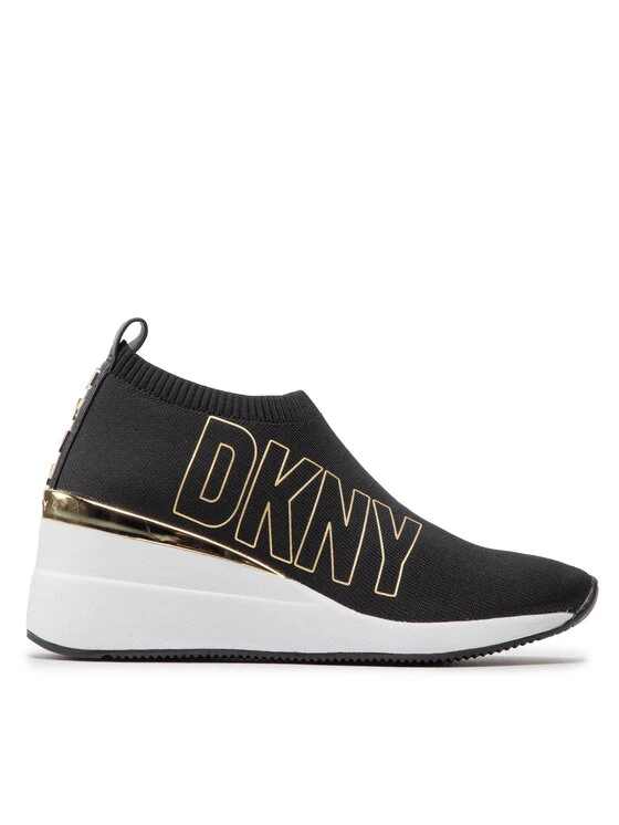 Το φθηνότερο ⭐ Γυναίκες Αθλητικά DKNY-Pavi-Slip On Wedge Μαύρο ✨ 4 Το φθηνότερο ⭐ Γυναίκες Αθλητικά DKNY-Pavi-Slip On Wedge Μαύρο ✨ - Image 2