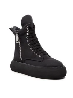 Εκπτωση ✔️ DKNY Γυναίκες Biker Μποτάκια Μποτάκια Aken K2237855 Μαύρο 🔥