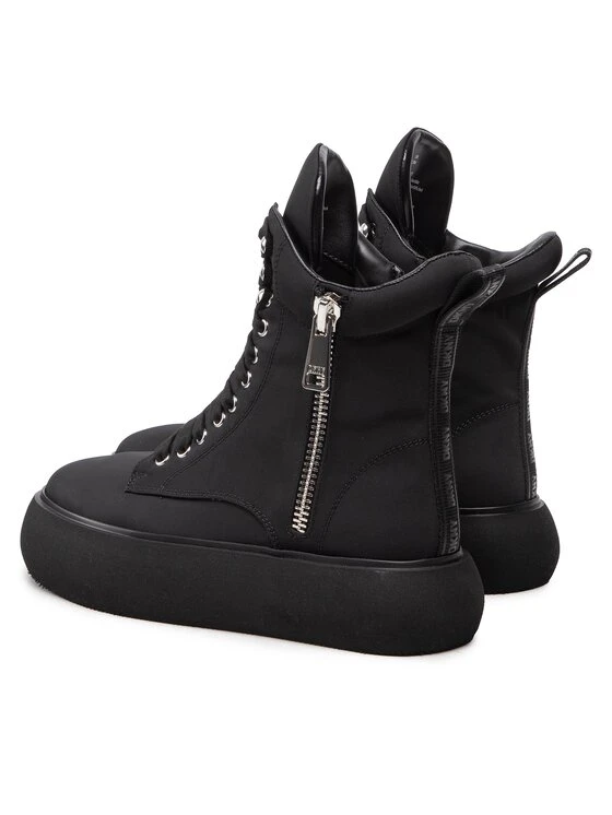 Εκπτωση ✔️ DKNY Γυναίκες Biker Μποτάκια Μποτάκια Aken K2237855 Μαύρο 🔥 5 Εκπτωση ✔️ DKNY Γυναίκες Biker Μποτάκια Μποτάκια Aken K2237855 Μαύρο 🔥 - Image 3