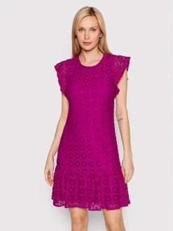 Κουπόνι 🧨 DKNY Γυναίκες Κοκτέιλ Φορέματα Φόρεμα κοκτέιλ DD2E3958 Μωβ Regular Fit ❤️