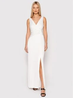 Η καλύτερη συμφωνία 💯 DKNY Γυναίκες Βραδινά Φορέματα Φόρεμα βραδινό ED1KT805 Μπεζ Regular Fit 🛒