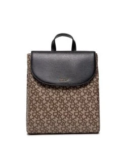 Συμφωνίες 💯 DKNY Γυναίκες Σακίδια Πλάτης Σακίδιο Bryant Flap 🔔 Backpack R21KJR76 Καφέ ❤️