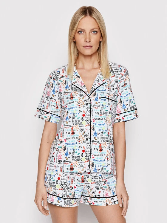 Προώθηση 💯 DKNY Γυναίκες Πιτζάμες Σετ Πιτζάμα YI2922528 Έγχρωμο Relaxed Fit ⭐ 4 Προώθηση 💯 DKNY Γυναίκες Πιτζάμες Σετ Πιτζάμα YI2922528 Έγχρωμο Relaxed Fit ⭐ - Image 2