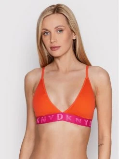 Προϋπολογισμός ✔️ DKNY Γυναίκες Χωρίς Μπανέλα Σουτιέν Bralette DK4026 Πορτοκαλί 💯
